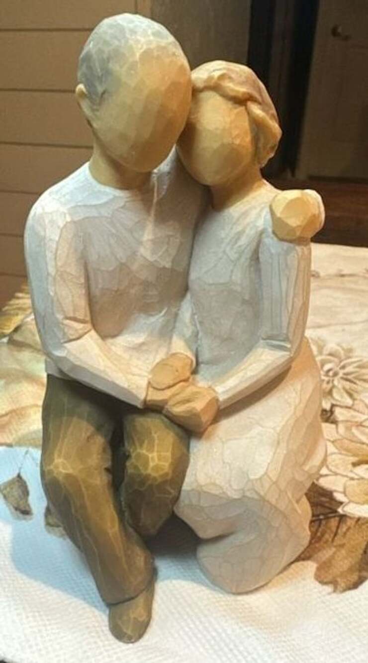 Willow Tree Anniversary “I Love Thee” Couple Figurine – 6”